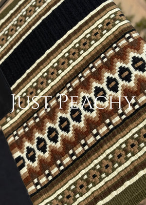 Just Peachy Western Show Blanket ~ The 3.0 Kaycee #0025