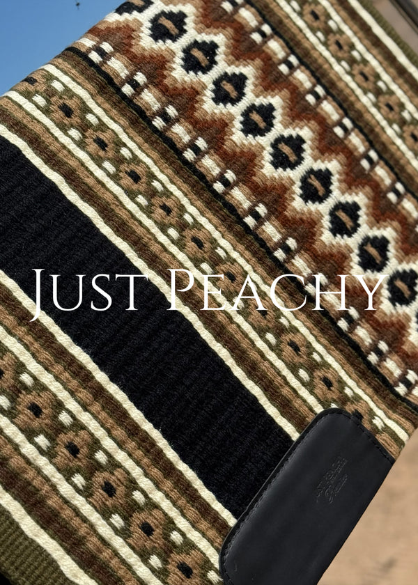 Just Peachy Western Show Blanket ~ The 3.0 Kaycee #0025
