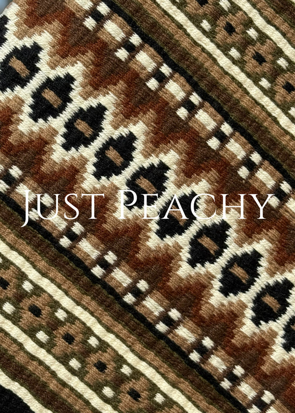 Just Peachy Western Show Blanket ~ The 3.0 Kaycee #0025
