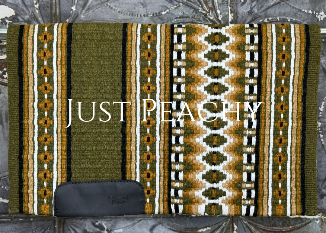 Just Peachy Western Show Blanket ~ The 2.0 Kaycee #0054