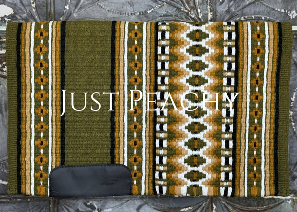 Just Peachy Western Show Blanket ~ The 2.0 Kaycee #0054