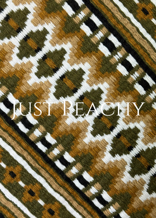 Just Peachy Western Show Blanket ~ The 2.0 Kaycee #0054