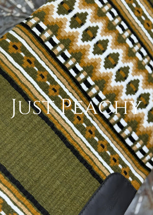 Just Peachy Western Show Blanket ~ The 2.0 Kaycee #0054