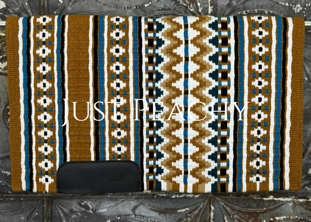 Just Peachy Western Show Blanket ~ The 3.0 Kaycee #0031