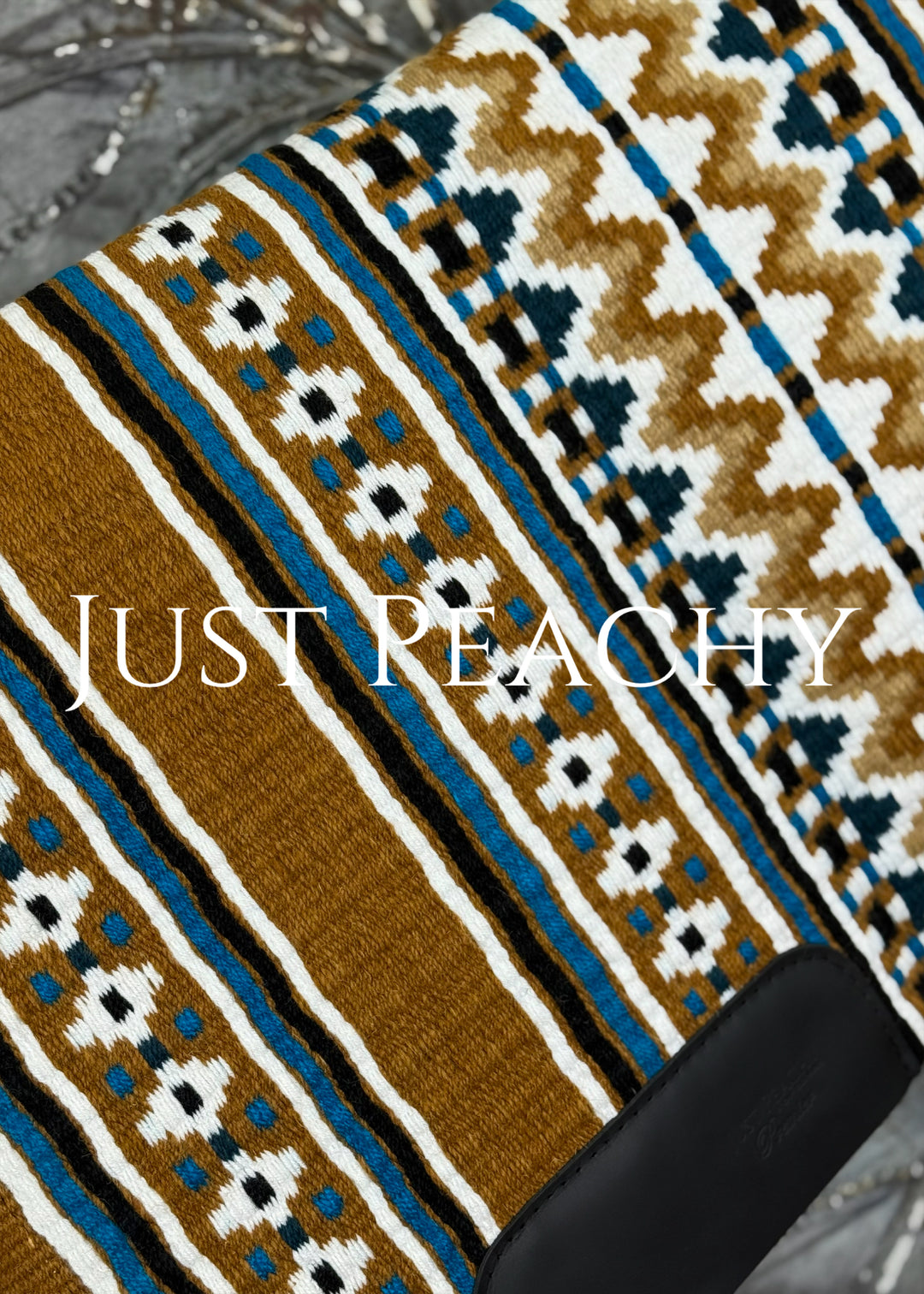 Just Peachy Western Show Blanket ~ The 3.0 Kaycee #0031