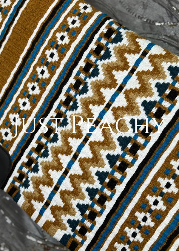 Just Peachy Western Show Blanket ~ The 3.0 Kaycee #0031