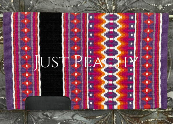 Just Peachy Premier Western Show Blanket ~ The Kaycee #885B