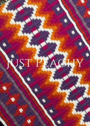 Just Peachy Premier Western Show Blanket ~ The Kaycee #885B