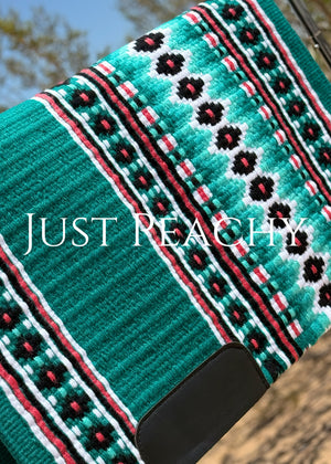 Just Peachy Western Show Blanket ~ The 3.0 Kaycee #5026