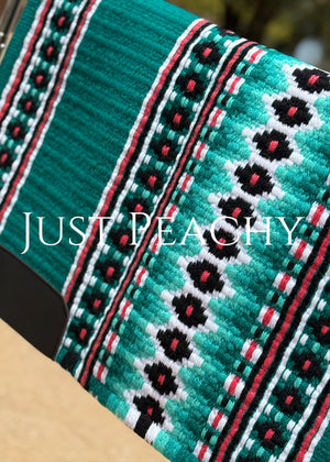 Just Peachy Western Show Blanket ~ The 3.0 Kaycee #5026