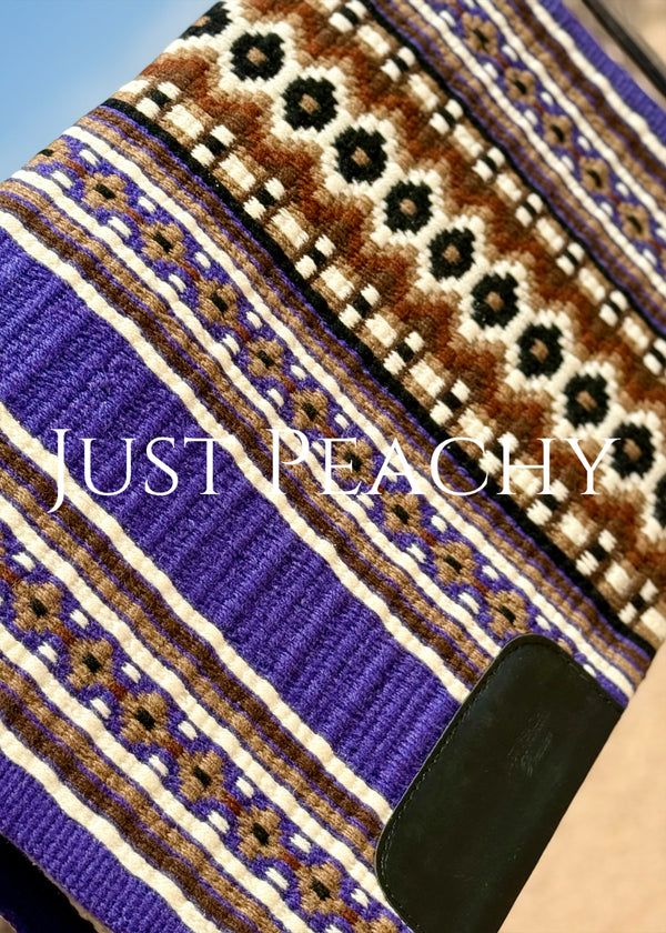 Just Peachy Western Show Blanket ~ The 3.0 Kaycee #0050
