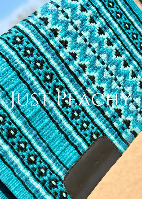 Just Peachy Western Show Blanket ~ The 3.0 Kaycee #0017