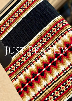 Just Peachy Western Show Blanket ~ The 3.0 Kaycee #5020