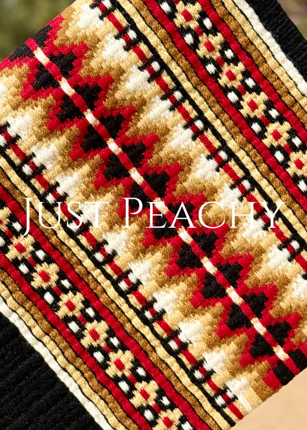 Just Peachy Western Show Blanket ~ The 3.0 Kaycee #5020
