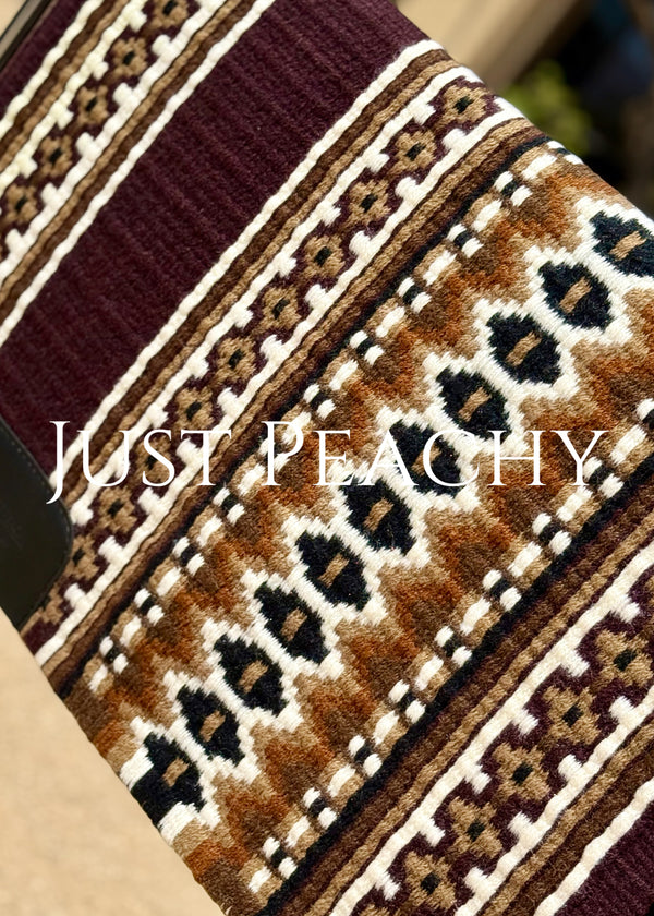 Just Peachy Western Show Blanket ~ The 3.0 Kaycee #0047