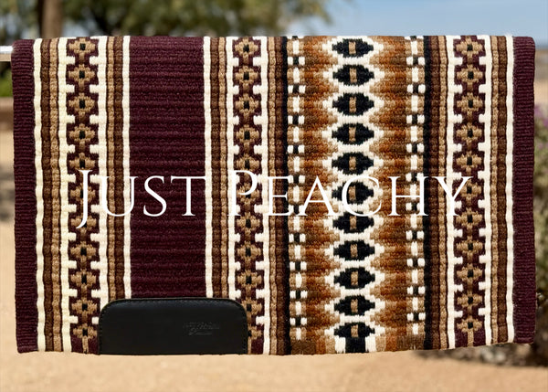 Just Peachy Western Show Blanket ~ The 3.0 Kaycee #0047