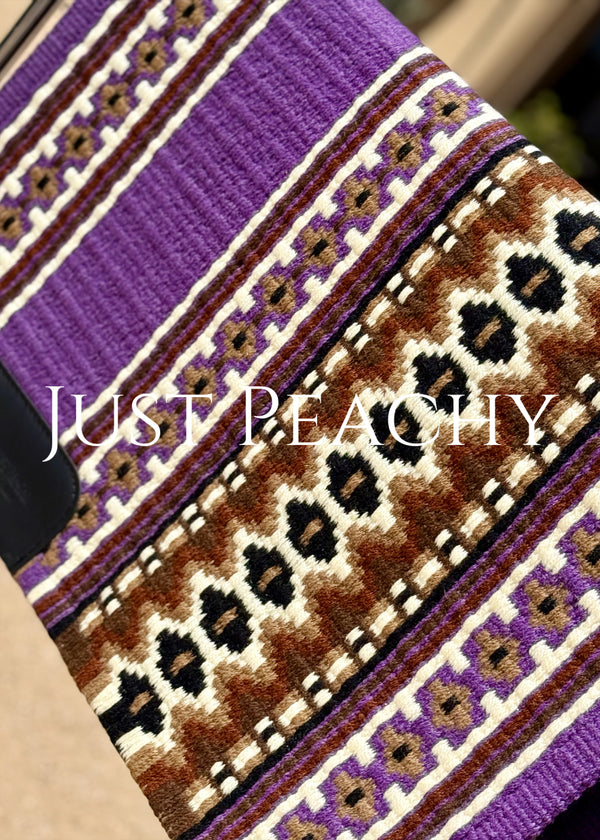 Just Peachy Western Show Blanket ~ The 3.0 Kaycee #0049
