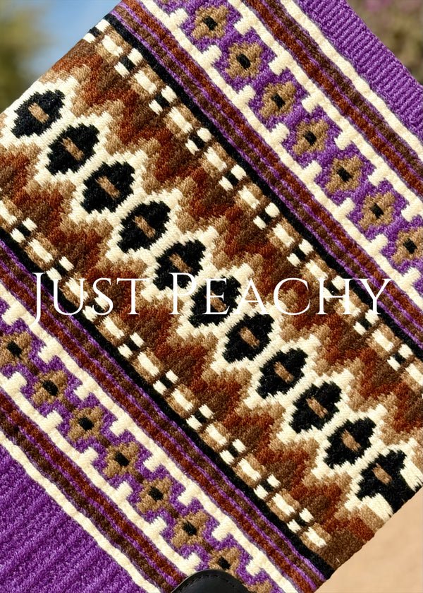 Just Peachy Western Show Blanket ~ The 3.0 Kaycee #0049
