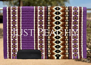 Just Peachy Western Show Blanket ~ The 3.0 Kaycee #0049