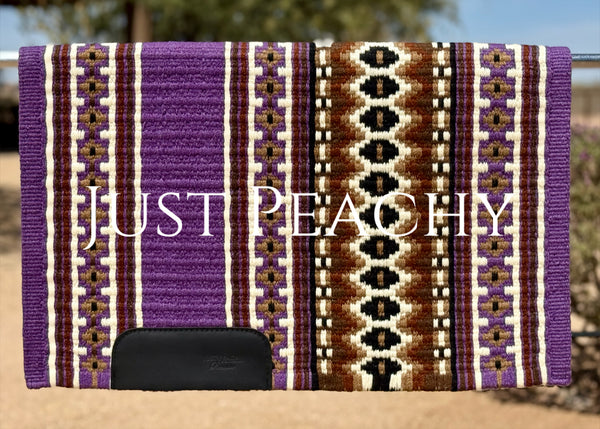 Just Peachy Western Show Blanket ~ The 3.0 Kaycee #0049