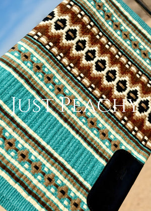 Just Peachy Western Show Blanket ~ The 3.0 Kaycee #0048