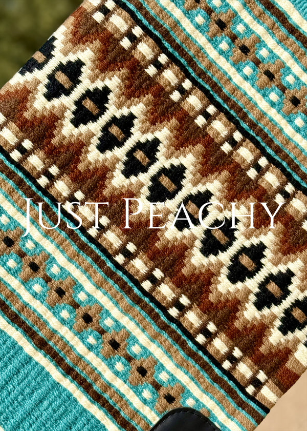 Just Peachy Western Show Blanket ~ The 3.0 Kaycee #0048