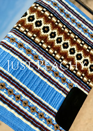 Just Peachy Western Show Blanket ~ The 3.0 Kaycee #0051