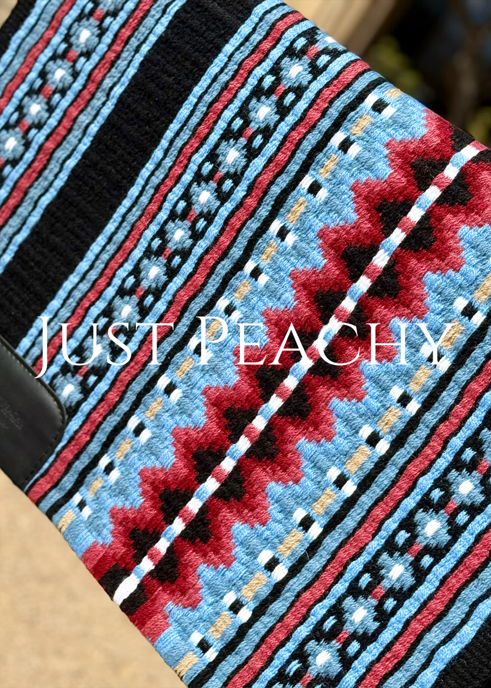 Just Peachy Western Show Blanket ~ The 3.0 Kaycee #0040