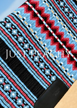 Just Peachy Western Show Blanket ~ The 3.0 Kaycee #0040