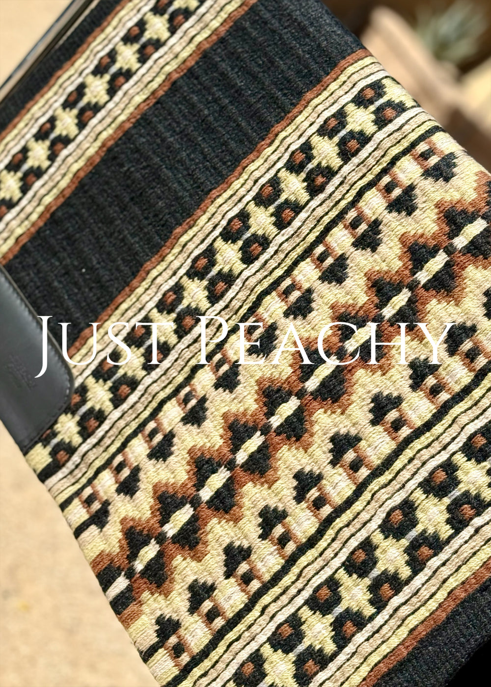 Just Peachy Western Show Blanket ~ The 3.0 Kaycee #5010