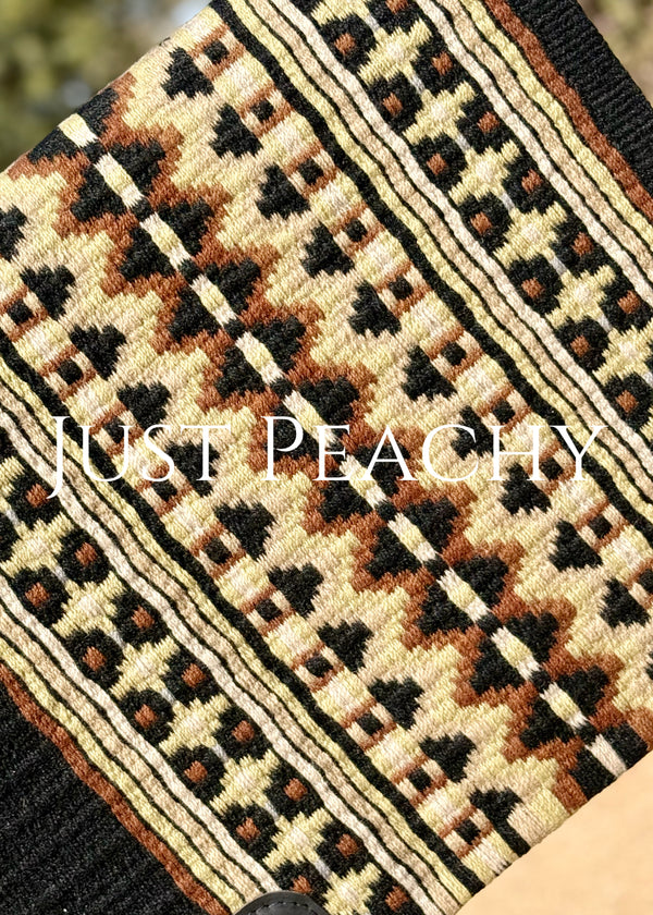 Just Peachy Western Show Blanket ~ The 3.0 Kaycee #5010