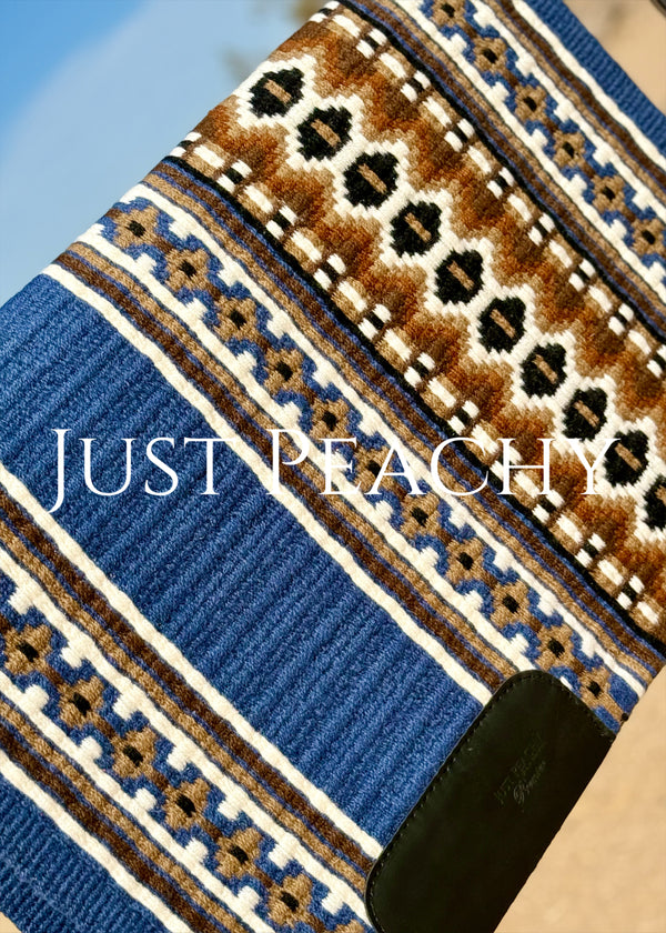 Just Peachy Western Show Blanket ~ The 3.0 Kaycee #0052