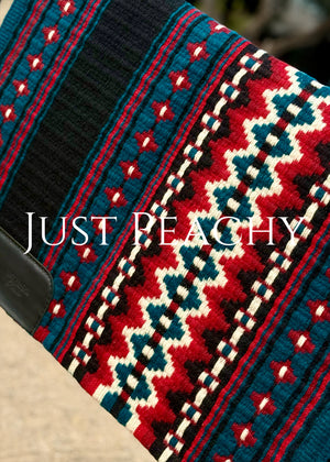 Just Peachy Western Show Blanket ~ The 2.0 Kaycee #1031