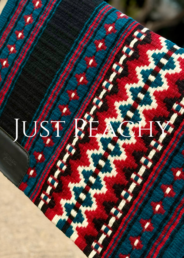 Just Peachy Western Show Blanket ~ The 2.0 Kaycee #1031