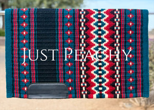 Just Peachy Western Show Blanket ~ The 2.0 Kaycee #1031