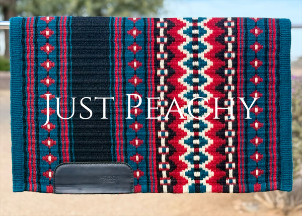 Just Peachy Western Show Blanket ~ The 2.0 Kaycee #1031