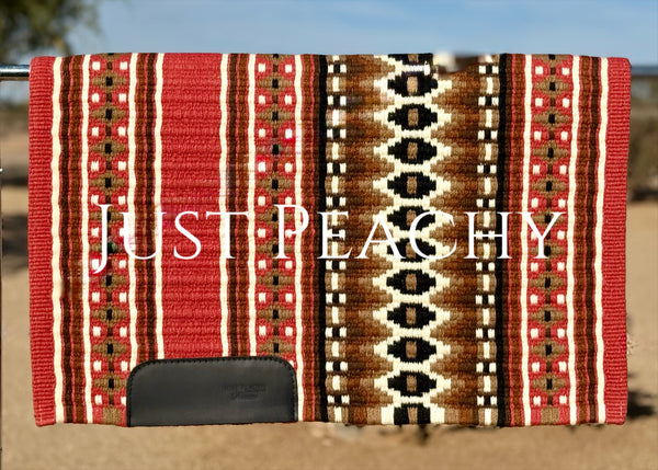Just Peachy Western Show Blanket ~ The 3.0 Kaycee #0054