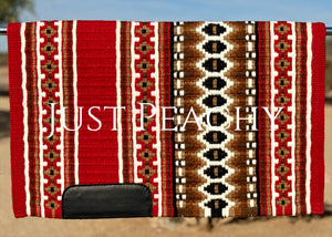 Just Peachy Western Show Blanket ~ The 3.0 Kaycee #0046
