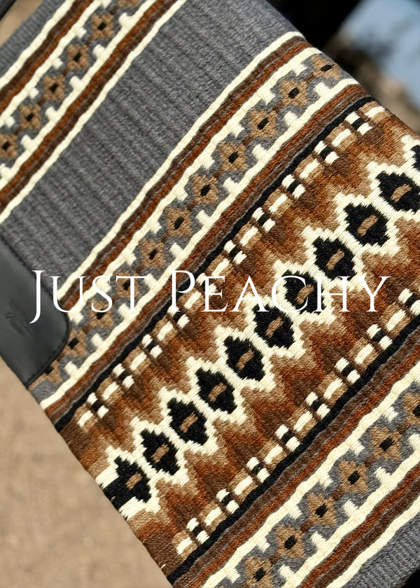 Just Peachy Western Show Blanket ~ The 3.0 Kaycee #0055