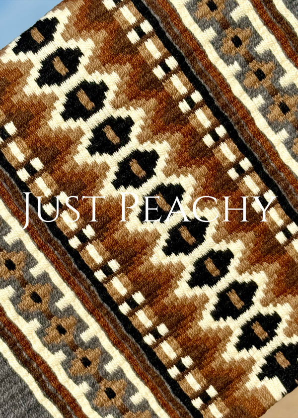 Just Peachy Western Show Blanket ~ The 3.0 Kaycee #0055
