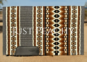 Just Peachy Western Show Blanket ~ The 3.0 Kaycee #0055