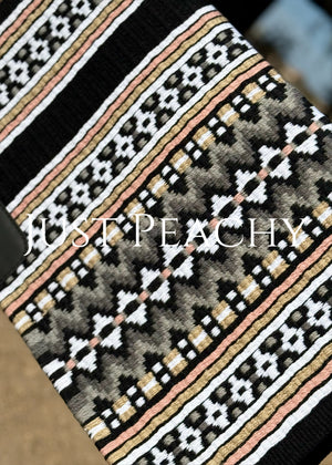 Just Peachy Western Show Blanket ~ The 3.0 Kaycee #0023