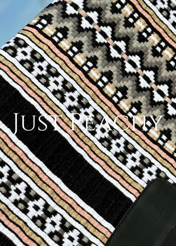 Just Peachy Western Show Blanket ~ The 3.0 Kaycee #0023