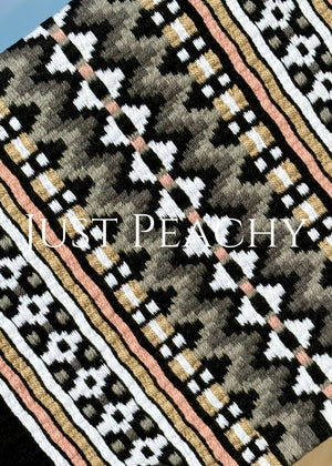 Just Peachy Western Show Blanket ~ The 3.0 Kaycee #0023