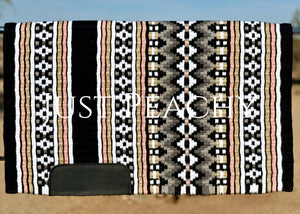 Just Peachy Western Show Blanket ~ The 3.0 Kaycee #0023