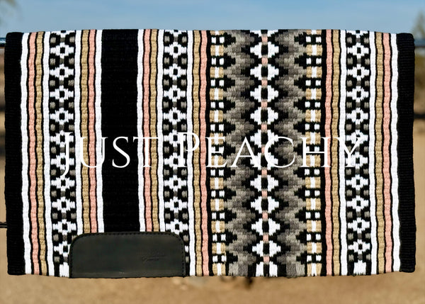Just Peachy Western Show Blanket ~ The 3.0 Kaycee #0023