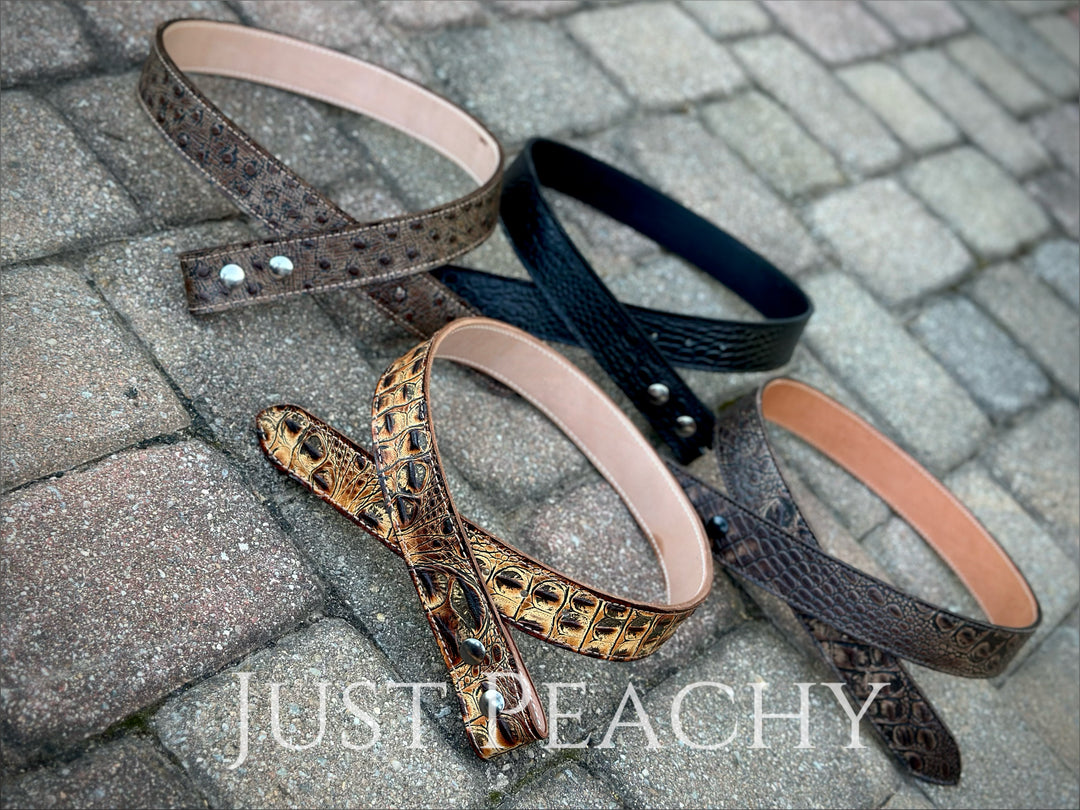 Classic Leather Belts {Made to Order}