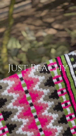 Just Peachy Western Show Blanket ~ The 3.0 Kaycee #006