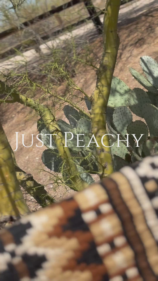 Just Peachy Western Show Blanket ~ The 3.0 Kaycee #0027