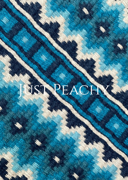 Just Peachy Premier Western Show Blanket ~ The SweetWater #8097